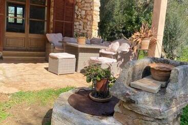 ベッドアンドブレックファースト Studio Doppelzimmer 2 Pers Mit Terrasse Und Pool Auf Finca Mallorca