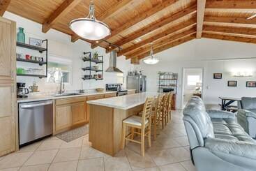 بيت ريفى Beachfront Alligator Point Retreat: Steps To Sand!