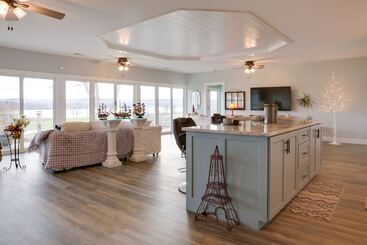 بيت ريفى Waterfront Retreat W/ Dock On Turtle Creek Bay!