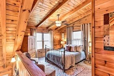 コテージ Mnt View Cabin W/ Hot Tub Near Golf & Fishing