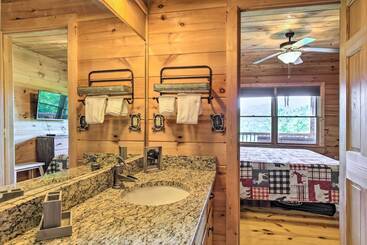 بيت ريفى Secluded Blue Ridge Cabin: Walk To Trails!