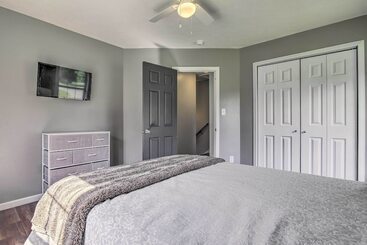 بيت ريفى Stylish Fort Payne Retreat: Hike & Rock Climb