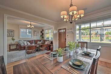 کلبه Sunny Seattle Home W/ Deck ~ 6 Mi To Downtown