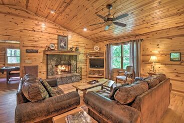 بيت ريفى The Valley View At Sautee Mountain Retreat!