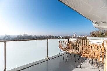 تختخواب و صبحانه Rouen Seine View Apartment