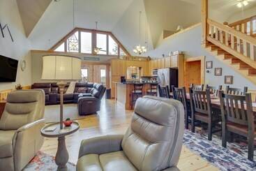 بيت ريفى Ellijay Cabin W/ Hot Tub & Mountain Views