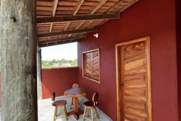 פנסיון Conforto E Sossego: Chalés à Minutos Da Praia