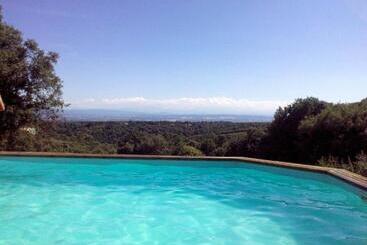住宿加早餐  Chambres D'hôtes Vue Panoramique Proche De Carcassonne