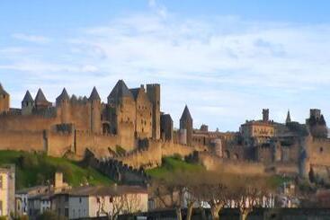 شقق خاصة سياحية Appartement Charmant A Carcassonne Avec Terrasse