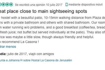 Hostel Casona de Jerusalen