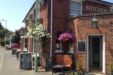 호텔 The Butchers Arms Freehouse