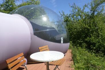 별장 Nuits D Y Cîmes : Nuit Insolite Bulle, Spa