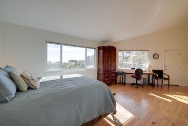 별장 Aptos Home W/ Decks & Hot Tub   2 Mi To Beach!