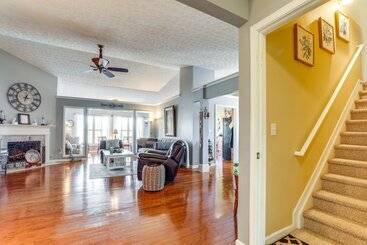 بيت ريفى Cozy Buford Home W/ Piano ~ Mins To Lake Lanier!