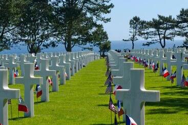 ベッドアンドブレックファースト Omaha Beach Vue Les Braves