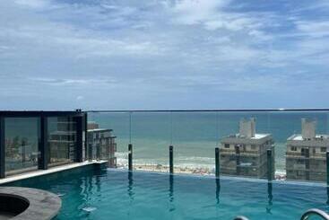 호텔 Apartamento Duplo Luxo Com Jacuzi 6 Lugares