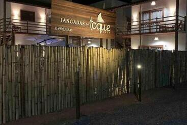 شقة فندقية Jangadas Do Toque Milagres Flat 1 Térreo