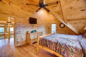 コテージ Hot Tub, Deck & Beach Access: Albrightsville Cabin