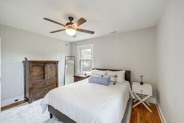 קוטג'' Historic Morganton Home W/ Patio & Fire Pit!