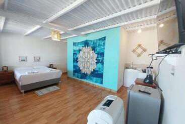 アパートホテル Casuarinas Del Mar Habitacion Playa