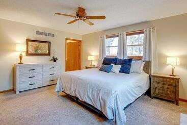 Cozy Belgrade Cottage W/ Wood Burning Stove!