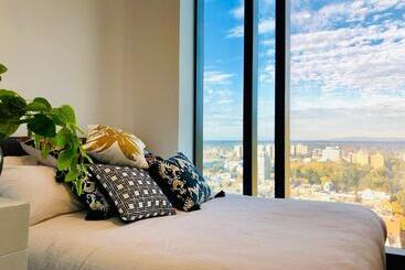 호텔 2br Apt In Melbourne Cbd / Melbourne Uni / Rmit