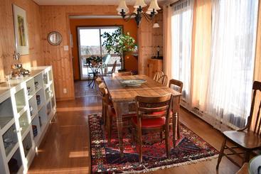 민박 Gîte Aux Jardins De L Anse