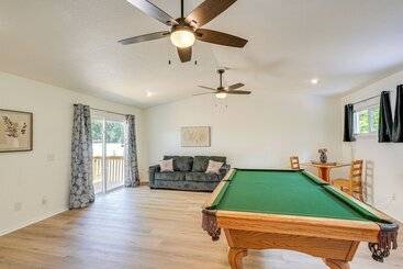 بيت ريفى Waterfront Home On Crooked Lake W/ Game Room!