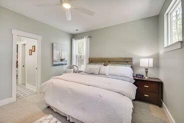 بيت ريفى Cape Charles Home: Private Pier & Beach Front Deck