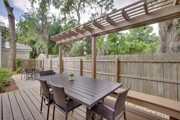 茅舍 Home In Beaufort Historic District W/ Private Yard