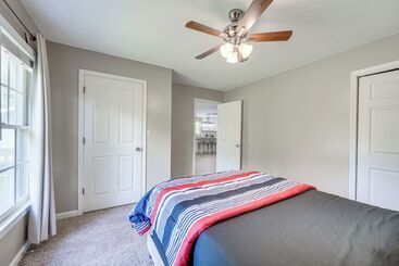 بيت ريفى Milledgeville Home W/ Game Room & Private Dock!