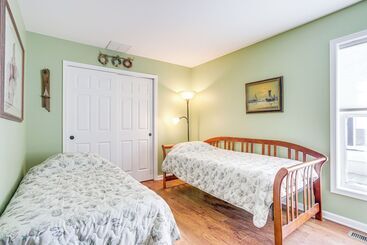 بيت ريفى Selbyville Canal Front Home Near Beaches & Shops!