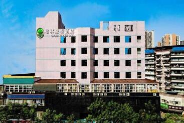 فندق Green Tree Inn Chongqing Yubei District Huangnibang Light Railway Station