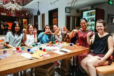 Chengdu Mix Hostel Courtyard Poshpacker