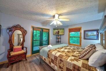 بيت ريفى Mountain Community Home In Ellijay! Games, Private Hot Tub And Sunsets!
