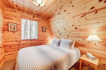 별장 Hike & Atv: Secluded Happy Jack Cabin W/ Deck