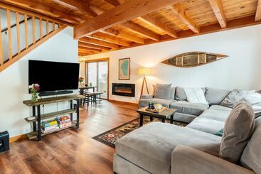 별장 Indigo Owl By Avantstay Cabin W/ Firepit Minutes To Lake & Slopes