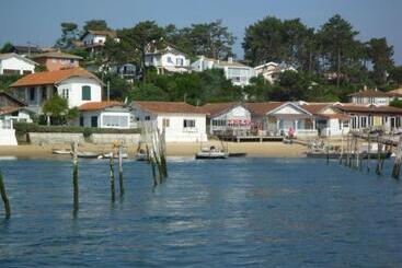 ペンション Chambre Privative, Cap Ferret   Piscine Chauffée   Villa Sylhengui