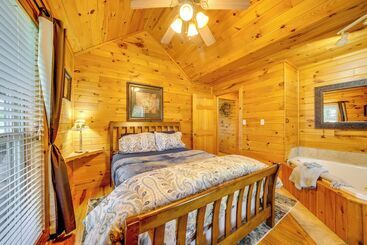 コテージ Picturesque Oklahoma Cabin On 80 Acres W/ Views!
