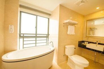 בית מלון כפרי Greentree Zhejiang Jiaxing Jiashan Renmin Road Business