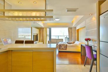 هتل Qingdao Hailan Jiari Resort Apartment