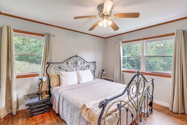 کلبه Mt Ida Home W/ Patio: 11 Mi To Lake Ouachita!