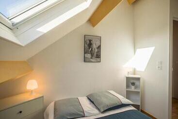 住宿加早餐 Duplex Pasteur Chambre 3 Chambre Privée