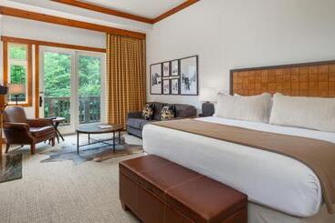 استراحتگاه 1117 Lodge At Spruce Peak Ski In Ski In Ski Out King Studio