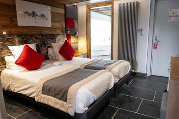 ホテル Hôtel Alpina & Spa   Restaurant Oxalis