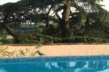 مبيت وإفطار Château De Villeneuve   Montolieu