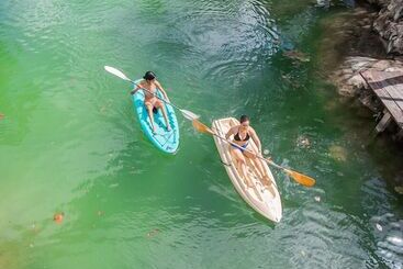 酒店 Zamna Eco Lodge Tulum
