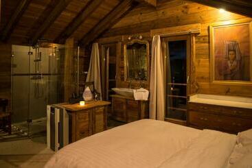 호텔 Les Mazots De La Source & Spa