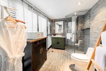 شقة فندقية Beijing Le Zai Nan Luo Gu Xiang Wang Fu Jing Forbidden City Courtyard