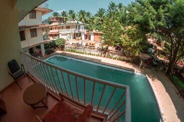 ツーリストアパートメント Showstopper Apartments 1 Bhk Pool View
